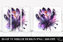 Glossy Crocus | 20 oz Tumbler Product Image 1