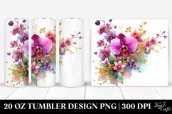 Vibrant Orchid Gold | 20 Oz Tumbler Product Image 1