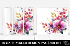 Vibrant Orchid Gold | 20 Oz Tumbler Product Image 1