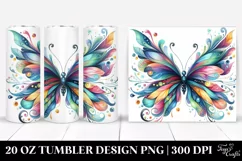 Vibrant Butterfly | 20 oz Tumbler Product Image 1