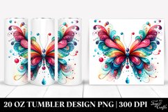 Vibrant Butterfly | 20 oz Tumbler Product Image 1