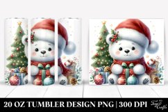 Christmas PNG 20 Oz Tumbler Design Product Image 1
