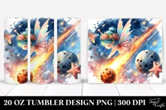 Colorful Fairy Meteor Tumbler Product Image 1