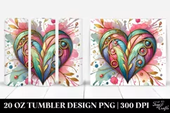 Valentines 20 Oz Tumbler Png Product Image 1