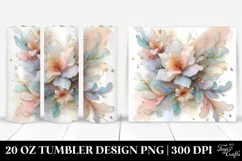 Pastel Glossy Azalea 20 Oz Tumbler Product Image 1