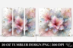 Pastel Glossy Azalea 20 Oz Tumbler Product Image 1
