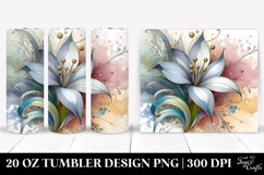 Wooden Stained Snowdrop 20 Oz Tumbler Product Image 1