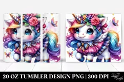 Baby Unicorn Tumbler Design Product Image 1
