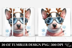 Cute Baby Bull Terrier PNG Product Image 1