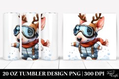 Cute Enthusiastic Bull Terrier PNG Product Image 1