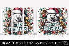 Christmas PNG 20 Oz Tumbler Design Product Image 1