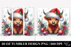 Christmas PNG 20 Oz Tumbler Design Product Image 1