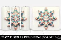 Colorful Pastel Star Wimsical 20 oz Tumbler Product Image 1