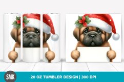 20 oz Tumbler Watercolor Cute Baby Mastiff Product Image 1