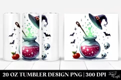 Funny Magic Potion Halloween Clipart 20 Oz Tumbler Product Image 1