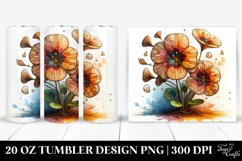 Stained Nasturtium | 20 Oz Tumbler Product Image 1