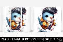 Dynamic Baby Dove Running | 20 oz Tumbler Product Image 1