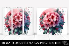 Glossy Rhododendron | 20 Oz Tumbler Product Image 1