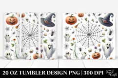 Funny Cobweb Halloween Clipart 20 Oz Tumbler Product Image 1