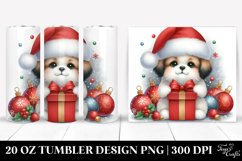Christmas PNG 20 Oz Tumbler Design Product Image 1
