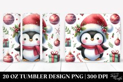 Christmas PNG 20 Oz Tumbler Design Product Image 1