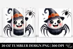 Simple Funny Spider Clipart, 20 Oz Tumbler Product Image 1