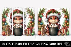Christmas PNG 20 Oz Tumbler Design Product Image 1
