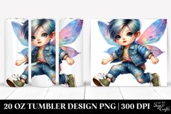 Modest Baby Fairy Jumping | 20 oz Tumbler Product Image 1