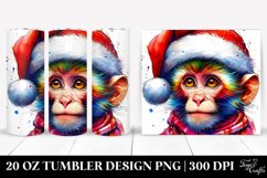 Christmas PNG 20 Oz Tumbler Design Product Image 1