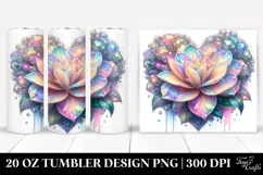 Vibrant Gardenia Diamonds Tumbler Product Image 1