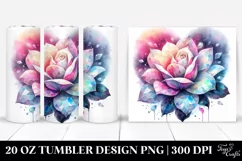 Vibrant Gardenia Diamonds Tumbler Product Image 1