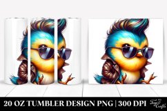 Agressive Baby Bird Sitting | 20 oz Tumbler Product Image 1