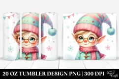 Cute Baby Elf with es 20 Oz Tumbler Product Image 1