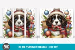 Watercolor Cute English Springer Spaniel Winter Ornaments 20 Product Image 1