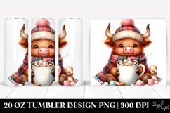 Christmas PNG 20 Oz Tumbler Design Product Image 1