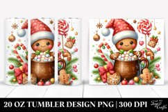 Christmas PNG 20 Oz Tumbler Design Product Image 1