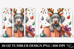 Cute Weimaraner with Vibrant Colors PNG Product Image 1