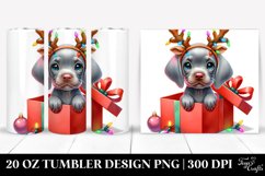 Cute Weimaraner with Vibrant Colors PNG Product Image 1