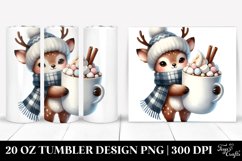 Christmas PNG 20 Oz Tumbler Design Product Image 1