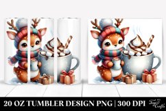 Christmas PNG 20 Oz Tumbler Design Product Image 1