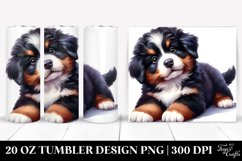 Cute Bernese Mountain Dog in Halloween PNG Product Image 1