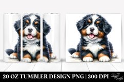 Cute Bernese Mountain Dog in Halloween PNG Product Image 1