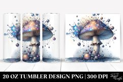 Shiny Mystical Celestial Mushroom Tumbler Product Image 1