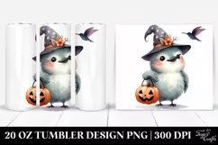 Scary Hummingbird Halloween Clipart PNG Product Image 1