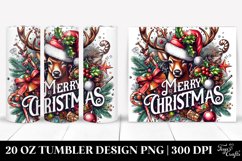 Christmas PNG 20 Oz Tumbler Design Product Image 1