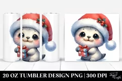 Enthusiastic Baby Malinois with Christmas Lights PNG Product Image 1