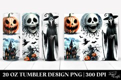 Simple Funny Nightmare Clipart, 20 Oz Tumbler Product Image 1