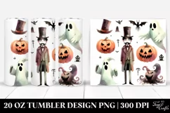 Simple Funny Nightmare Clipart, 20 Oz Tumbler Product Image 1