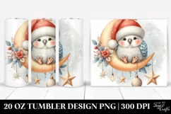 Winter Baby Parrot Tumbler Design Product Image 1