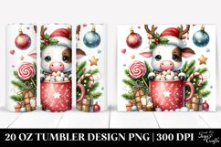 Christmas PNG 20 Oz Tumbler Design Product Image 1